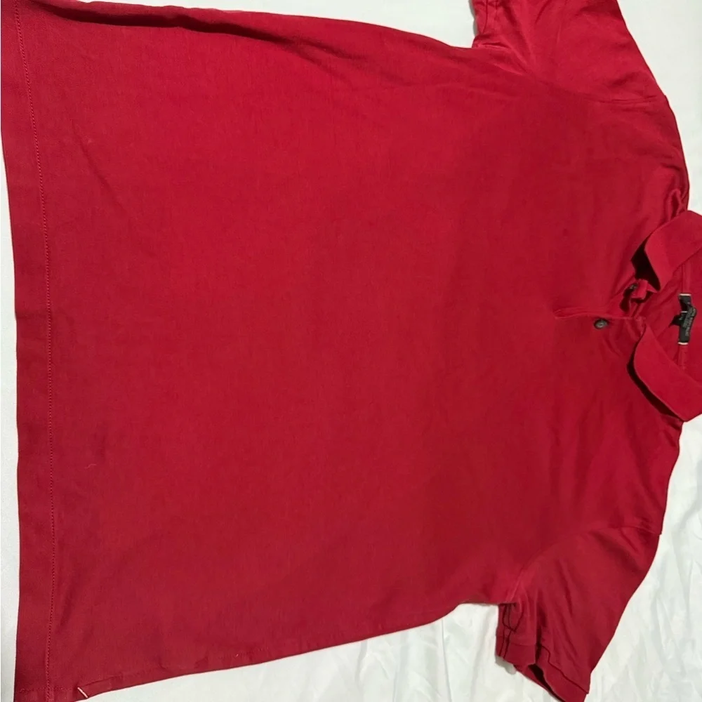 Banana Republic luxury touch Red Polo Shirt